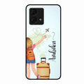 Travel Glossy Metal Case Cover For Motorola g84 5G