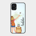 Travel Glossy Metal Case Cover For Nothing Phone 1
