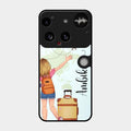 Travel Glossy Metal Case Cover For Nothing Phone 3 5G