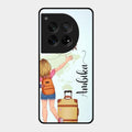 Travel Glossy Metal Case Cover For Oneplus 12 5G