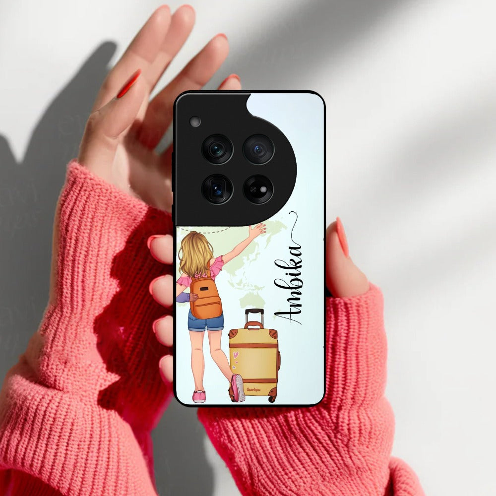 Travel Glossy Metal Case Cover For OnePlus