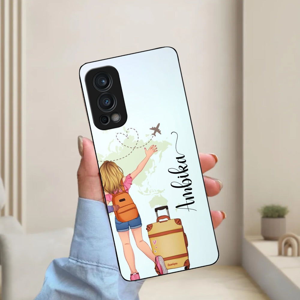 Travel Glossy Metal Case Cover For OnePlus