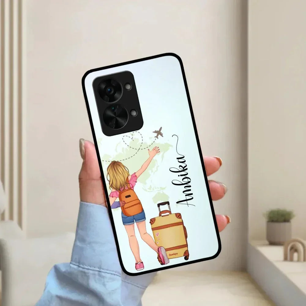 Travel Glossy Metal Case Cover For OnePlus - ShopOnCliQ