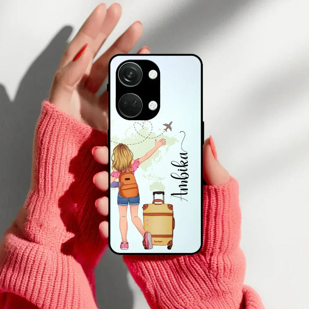 Travel Glossy Metal Case Cover For OnePlus - ShopOnCliQ