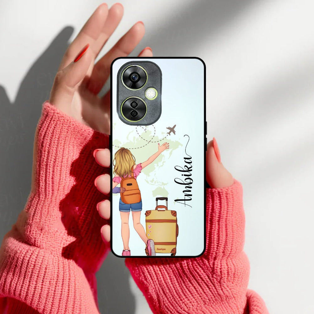 Travel Glossy Metal Case Cover For OnePlus