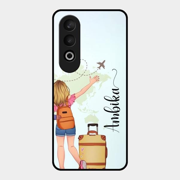 Travel Glossy Metal Case Cover For Oneplus Nord Ce 4 5G