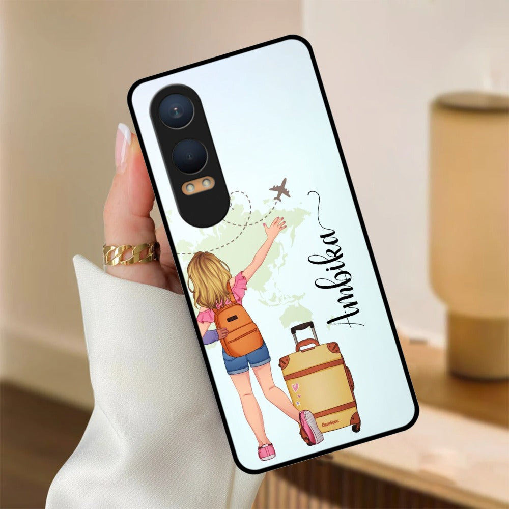 Travel Glossy Metal Case Cover For OnePlus