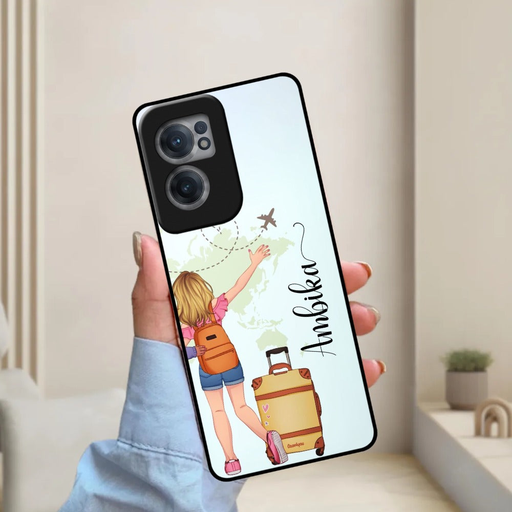 Travel Glossy Metal Case Cover For OnePlus