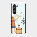 Travel Glossy Metal Case Cover For Oppo A5 5G