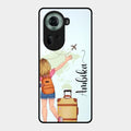 Travel Glossy Metal Case Cover For Oppo Reno 11 5G