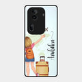 Travel Glossy Metal Case Cover For Oppo Reno 11 Pro 5G