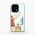 Travel Glossy Metal Case Cover For Oppo Reno 15 5G