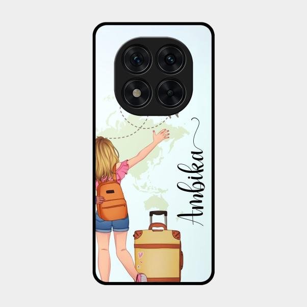 Travel Glossy Metal Case Cover For Poco X7 5G