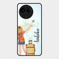 Travel Glossy Metal Case Cover For Realme 11X 5G
