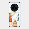 Travel Glossy Metal Case Cover For Realme 14 Pro Plus 5G