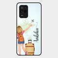 Travel Glossy Metal Case Cover For Realme 8 5G