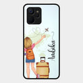 Travel Glossy Metal Case Cover For Realme 9I 5G