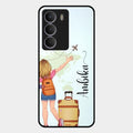 Travel Glossy Metal Case Cover For Realme P3 Lite 5G