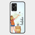 Travel Glossy Metal Case Cover For Redmi 11 Prime 5G