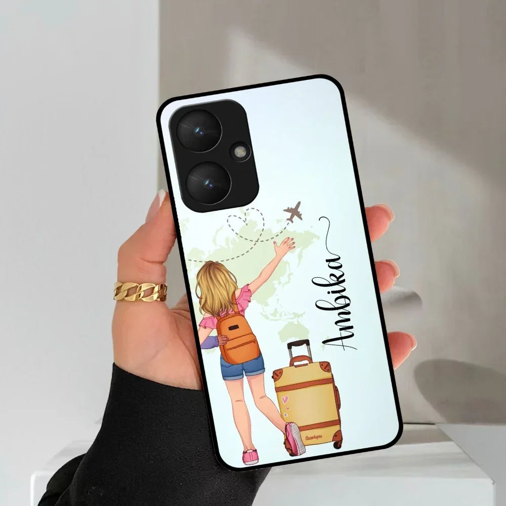 Travel Glossy Metal Case Cover For Redmi - ShopOnCliQ