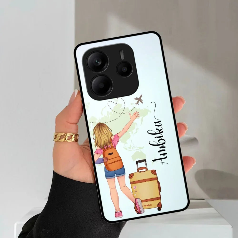 Travel Glossy Metal Case Cover For Redmi - ShopOnCliQ