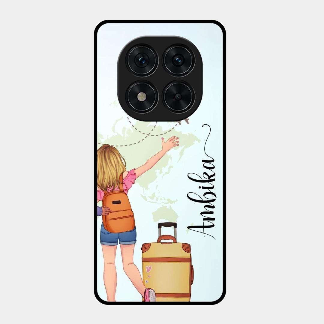 Travel Glossy Metal Case Cover For Redmi Note 15 Pro Plus 5G