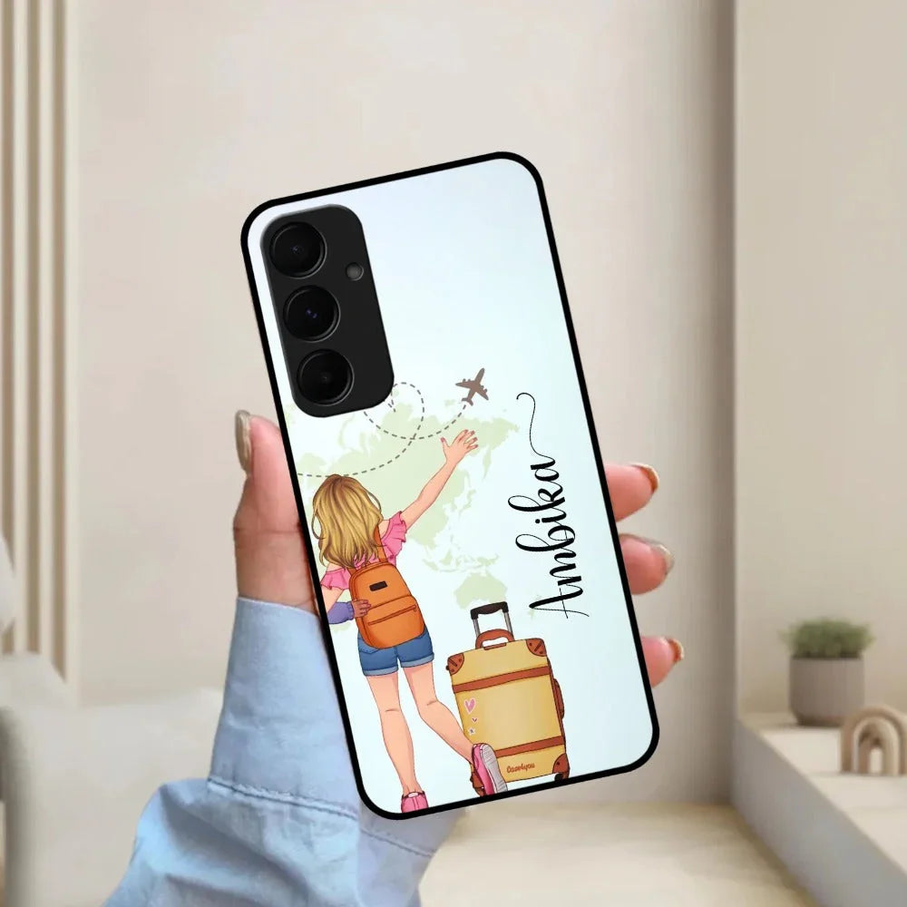 Travel Glossy Metal Case Cover For Samsung - ShopOnCliQ