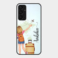 Travel Glossy Metal Case Cover For Samsung Galaxy A25 5G