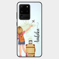 Travel Glossy Metal Case Cover For Samsung Galaxy S20 Ultra
