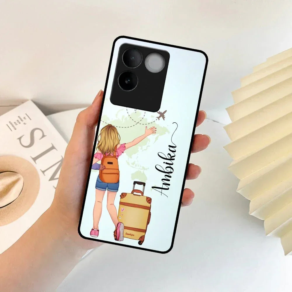 Travel Glossy Metal Case Cover For Vivo - ShopOnCliQ