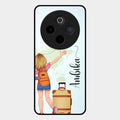 Travel Glossy Metal Case Cover For Vivo T4 5G