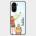 Travel Glossy Metal Case Cover For Vivo V29E 5G