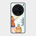 Travel Glossy Metal Case Cover For Vivo X200 Pro 5G