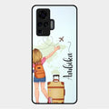 Travel Glossy Metal Case Cover For Vivo X50 Pro 5G