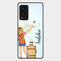 Travel Glossy Metal Case Cover For Vivo X60 Pro 5G