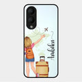 Travel Glossy Metal Case Cover For Vivo Y28 5G