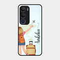 Travel Glossy Metal Case Cover For Vivo Y29 5G