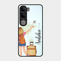 Travel Glossy Metal Case Cover For Vivo Y300 5G