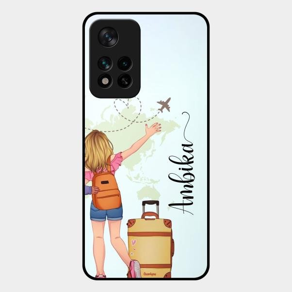Travel Glossy Metal Case Cover For Xiaomi 11I 5G