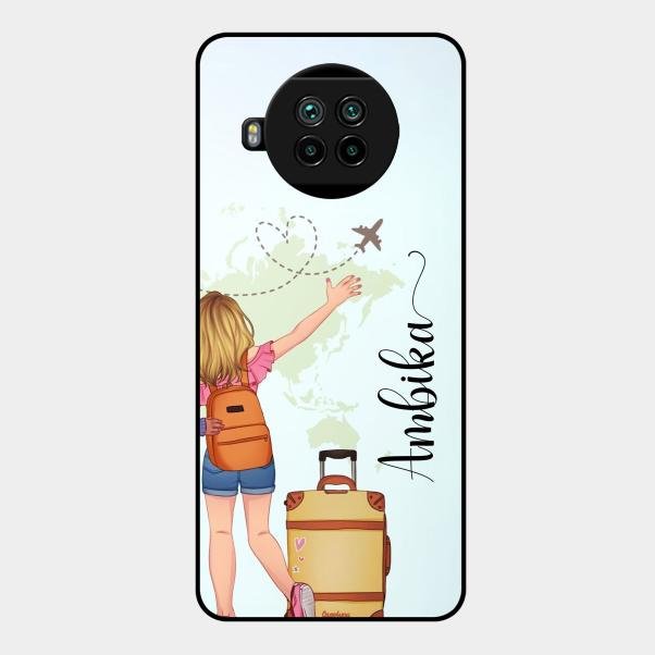 Travel Glossy Metal Case Cover For Xiaomi Mi 10I 5G