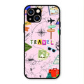 Travelogue Treasures Glass Case Cover For iPhone 13