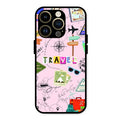 Travelogue Treasures Glass Case Cover For iPhone 14 Pro Max