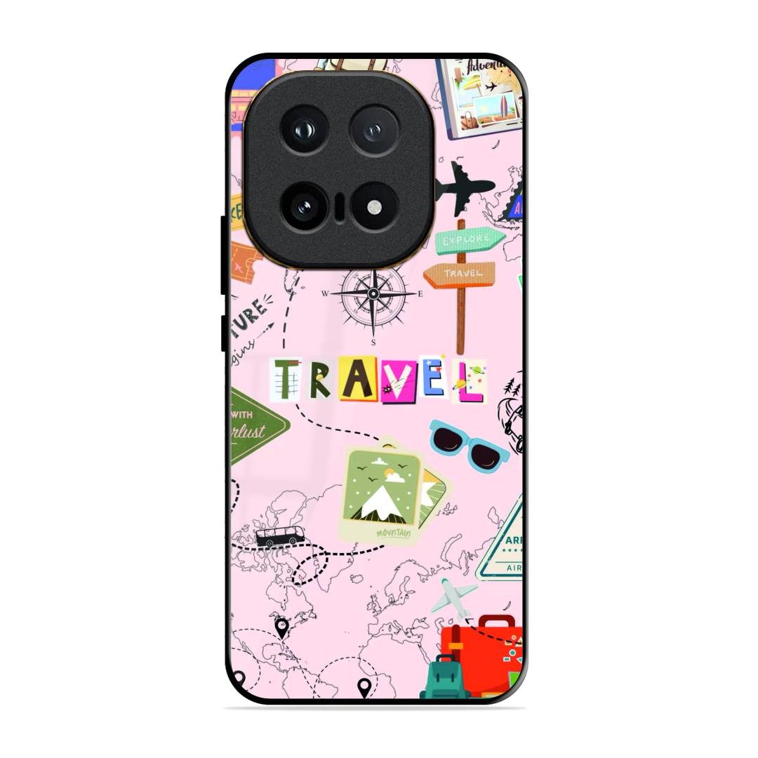 Travelogue Treasures Glass Case Cover For iQOO 15 5G