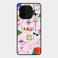 Travelogue Treasures Glass Case Cover For Iqoo Neo 10R 5G