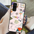 Travelogue Treasures Glass Case Cover For iQOO - ShopOnCliQ