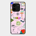 Travelogue Treasures Glass Case Cover For Iqoo Z9X 5G