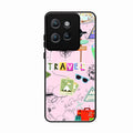 Travelogue Treasures Glass Case Cover For Motorola Edge 50 Neo