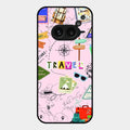 Travelogue Treasures Glass Case Cover For Nothing Phone 2A 5G