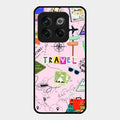 Travelogue Treasures Glass Case Cover For Oneplus 10T 5G