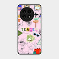 Travelogue Treasures Glass Case Cover For Oneplus 13R 5G